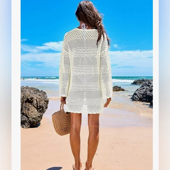 ANRABESS Women’s swim Coverup - Picture 2 of 4